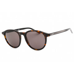 Hugo Men's Sunglasses - Havana Rectangular Plastic Frame Grey Lens | HG 1028/S AB8(IR)