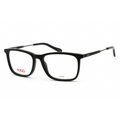 Hugo Unisex Eyeglasses - Black Acetate/Metal Square Shape Frame | HG 0307 0807 00
