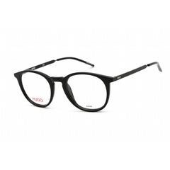 Hugo Unisex Eyeglasses - Clear Lens Black Acetate/Metal Round Frame | HG 1017 0807 00