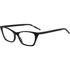 Hugo Women's Eyeglasses - Black Plastic Cat Eye Frame Demo Lens | HUGO HG 1058 807