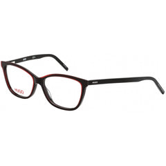 Hugo Women's Eyeglasses - Clear Lens Square Acetate Full Rim Frame | HG 1053 0OIT 00