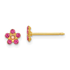 Inverness 14k October Crystal Birthstone Earrings