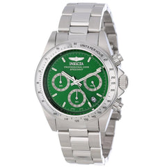 Invicta 14384 Men's Green Dial Stainless Steel Speedway Chronograph