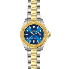 Invicta 15181 Men's Pro Diver Quartz Blue Dial Two Tone Bracelet Dive Watch