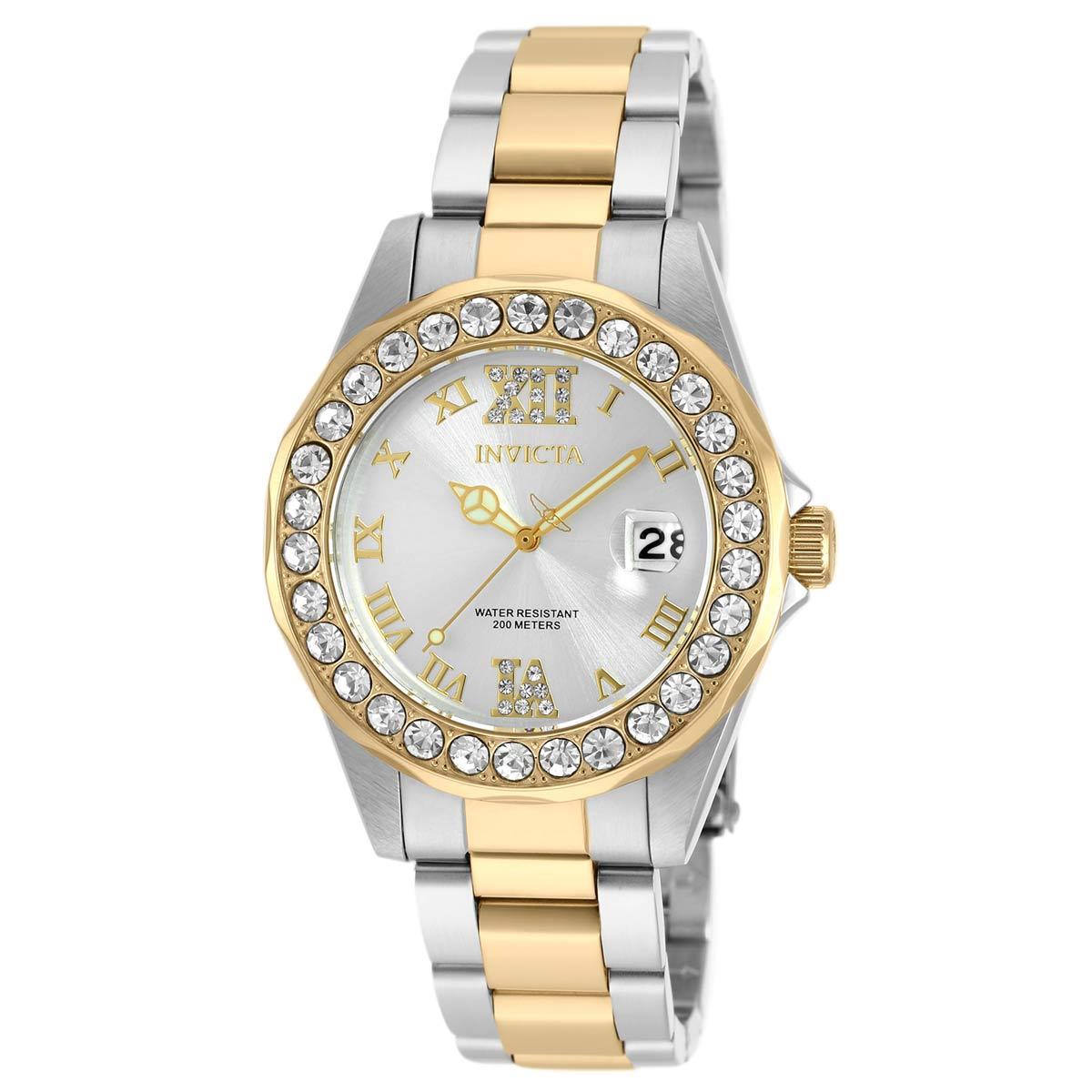 Invicta 20215 Women Invicta Silver Crystal Bezel Women\'s Watch main image 0