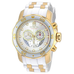 Invicta 20291 Men's Pro Diver Grey Bezel Steel & Polyurethane Strap Chrono Watch