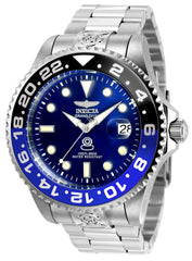 Invicta 21865 Men's Grand Diver Blue Dial Stainless Steel Bracelet Automatic Dive Watch