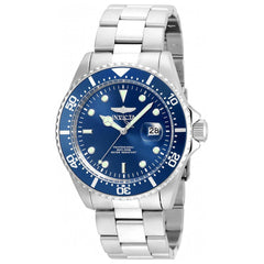 Invicta 22019 Men's Pro Diver Blue Dial Stainless Steel Bracelet Quartz Dive Watch