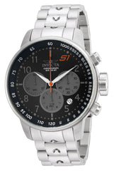 Invicta 23084 Men's S1 Rally Chrono Black Dial Steel Bracelet Watch