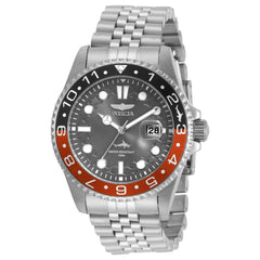 Invicta 30621 Men's Pro Diver Black and Orange Bezel Bracelet Watch