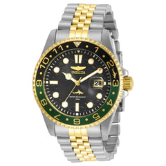 Invicta 30625 Men's Pro Diver Black and Green Bezel Bracelet Watch