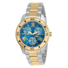 Invicta 30735 Women's Angel Blue Dial Two Tone Bracelet Watch