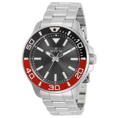 Invicta 30743 Men's Pro Diver Charcoal Dial Bracelet Quartz Watch