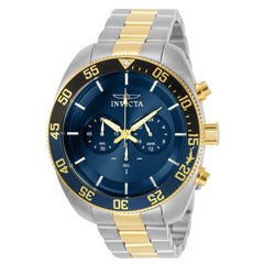 Invicta 30800 Men's Pro Diver Quartz Chronograph Blue Dial Watch