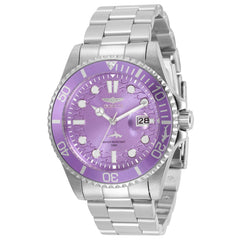 Invicta 32053 Women's Pro Diver Purple Dial Bracelet Quartz Watch