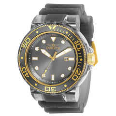 Invicta 32335 Men's Pro Diver Quartz Gunmetal Dial Strap Watch