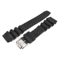 Invicta BIN-M02-18R16-00 18mm Black Rubber Watch Strap