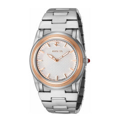 Invicta Boy's Quartz Watch - Reserve Slim Two Tone Case Silver Tone Bracelet | 41053