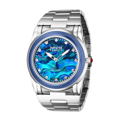 Invicta Boy's Watch - Reserve Slim Swiss Quartz Blue Abalone Dial Diamond | 41063