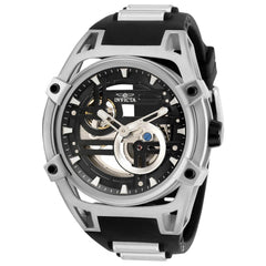 Invicta Men's Automatic Watch - Akula Black and Silver Tone Strap | 32353