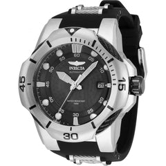 Invicta Men's Automatic Watch - Bolt Black Dial Silicone Rubber Strap | 31180