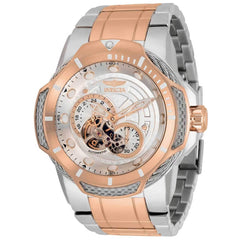 Invicta Men's Automatic Watch - Bolt Chronograph Rose Gold And Silver Dial | 31176