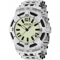 Invicta Men's Automatic Watch - Bolt White Dial Black and Silver Bracelet | 36399