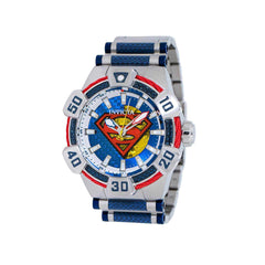 Invicta Men's Automatic Watch - DC Comics Superman Blue and Silver Bracelet | 41000