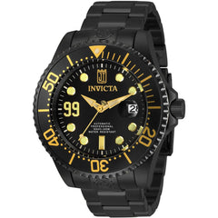 Invicta Men's Automatic Watch - Jason Taylor Black Dial Bracelet | 30196