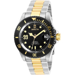 Invicta Men's Automatic Watch - Jason Taylor Black Dial Two Tone Bracelet | 30210
