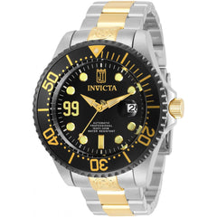 Invicta Men's Automatic Watch - Jason Taylor Black Dial Two Tone Bracelet | 30212