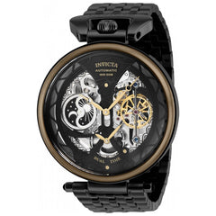 Invicta Men's Automatic Watch - Objet D Art Dual Time Black and Khaki Case | 38327