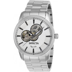 Invicta Men's Automatic Watch - Objet D Art Silver Tone Dial Bracelet | 27560