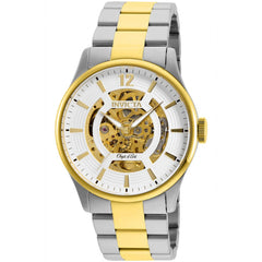Invicta Men's Automatic Watch - Objet D Art Skeleton Dial Two Tone Bracelet | 27572