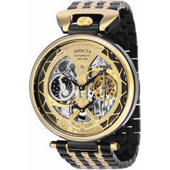 Invicta Men's Automatic Watch - Objet D Art Skeleton Dial Two Tone Bracelet | 36998