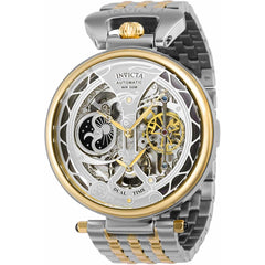 Invicta Men's Automatic Watch - Objet D Art Skeleton Dial Two Tone Bracelet | 38382
