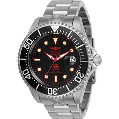 Invicta Men's Automatic Watch - Pro Diver Black Dial Stainless Steel Bracelet | 24764