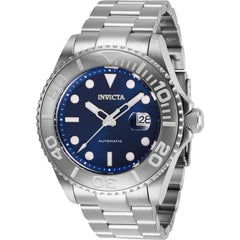 Invicta Men's Automatic Watch - Pro Diver Blue Dial Stainless Steel Bracelet | 27305