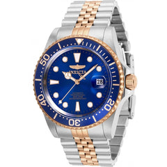 Invicta Men's Automatic Watch - Pro Diver Blue Dial Two Tone Bracelet | 30098