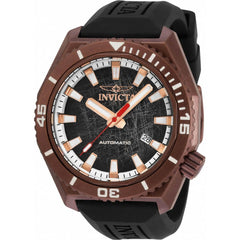 Invicta Men's Automatic Watch - Pro Diver Brown Case Silicone Strap Dive | 33909