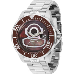 Invicta Men's Automatic Watch - Pro Diver Brown MOP Dial Silver Tone Bracelet | 4618