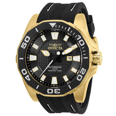 Invicta Men's Automatic Watch - Pro Diver Date Black Silicone Strap | 30507
