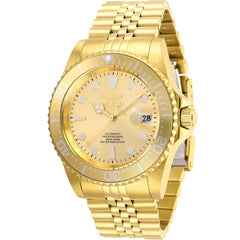 Invicta Men's Automatic Watch - Pro Diver Gold Tone Dial Bracelet | 30096