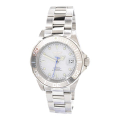 Invicta Men's Automatic Watch - Pro Diver Grey Dial Stainless Steel Bracelet | 9610