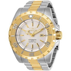 Invicta Men's Automatic Watch - Pro Diver Silver Tone Dial Steel Bracelet | 30501