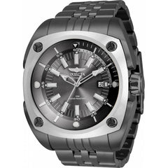 Invicta Men's Automatic Watch - Reserve Black Dial Gunmetal Bracelet | 32067