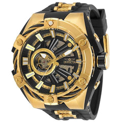 Invicta Men's Automatic Watch - S1 Rally Black and Yellow Gold Strap | 28860