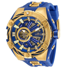 Invicta Men's Automatic Watch - S1 Rally Blue and Yellow Gold Strap | 28859