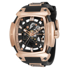 Invicta Men's Automatic Watch - S1 Rally Diablo Black and Rose Gold Strap | 34630