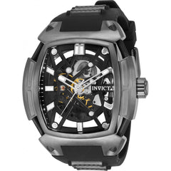 Invicta Men's Automatic Watch - S1 Rally Diablo Black Skeleton Dial Strap | 34631